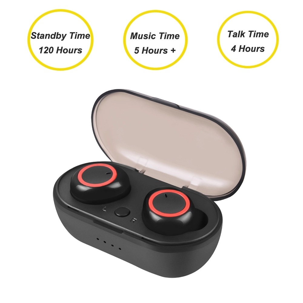 Hot Sell Sport Stereo Music Handsfree Tws True Wireless Bluetooth Earbuds Headphone Earphone