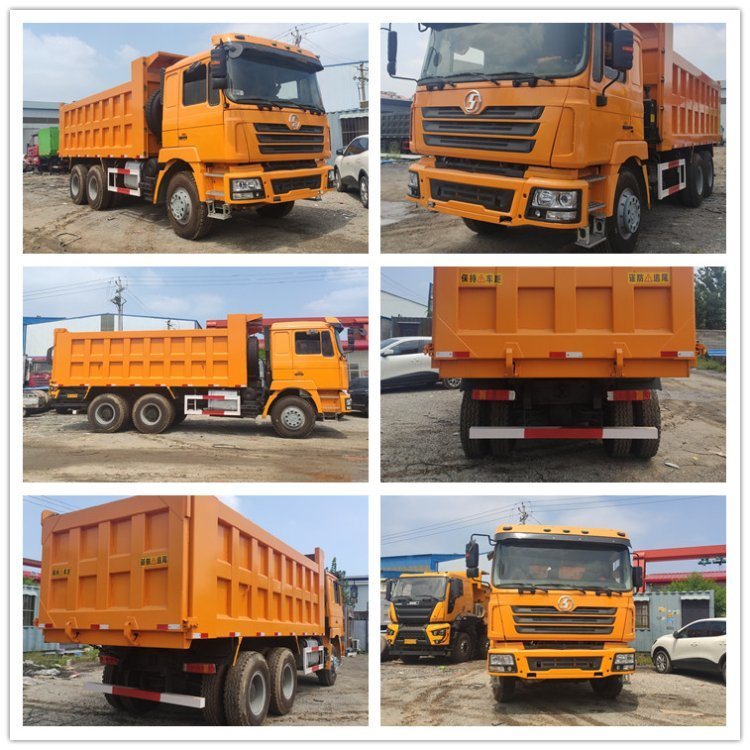 Shacman 6X4 10 Wheeler 380HP New Mining Tipper Tipping Dumper Used Dump Truck for Sale
