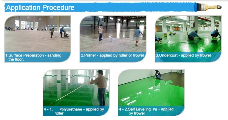 Industrial Anti Corrosion Paint High Strength Epoxy Paint Floor