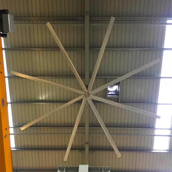 18ft High Volume Ceiling Fans Industrial Giant Low Speed