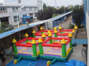 China air bouncer inflatable trampoline   CFD-025 on sale 