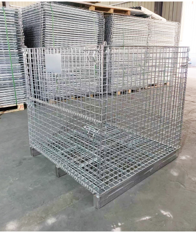 Galvanized Wire Container