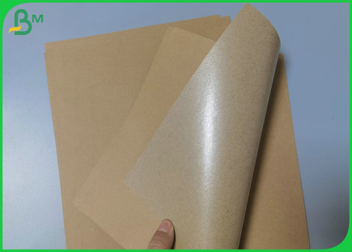 Single Side PE Laminated 80gsm To 300gsm Recycled Brown Kraft Paper Rolls 