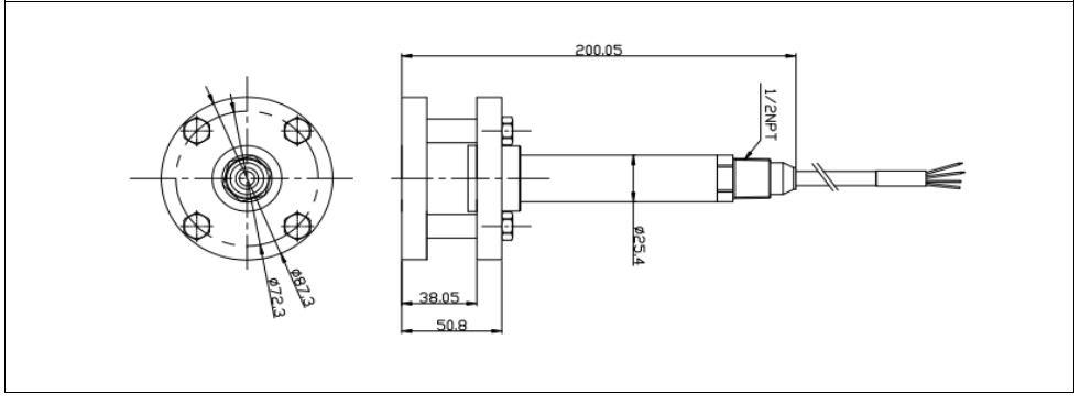 Manufacture 4-20mA Pressure sensor for sewage treatment