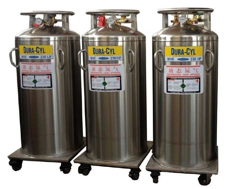 China Dewar Tank Liquid Oxygen Liquid Argon Liquid Nitrogen