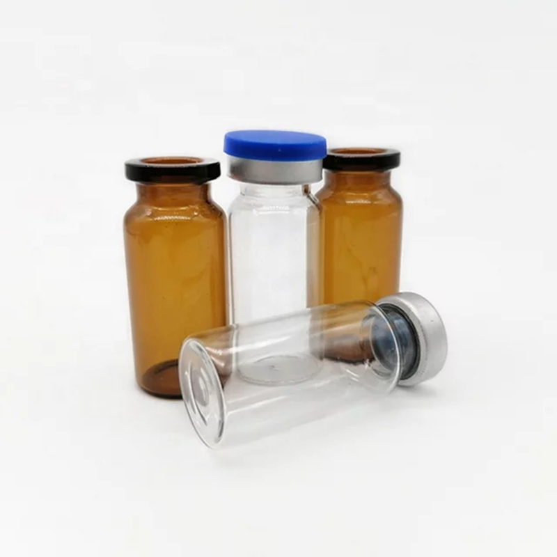 5ml 10ml Clear Amber Medical Neutral Borosilicate Glass Bottle Little Injectable Tubular Glass Vial for Vaccine