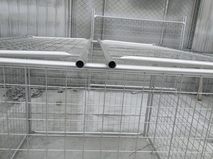 Customized Galvanised Steel Rubbish Cage HDG 14 Microns / 42 Microns