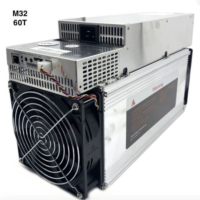 3300W Microbt Whatsminer M32 60T SHA 256 Bitcoin Miners 2