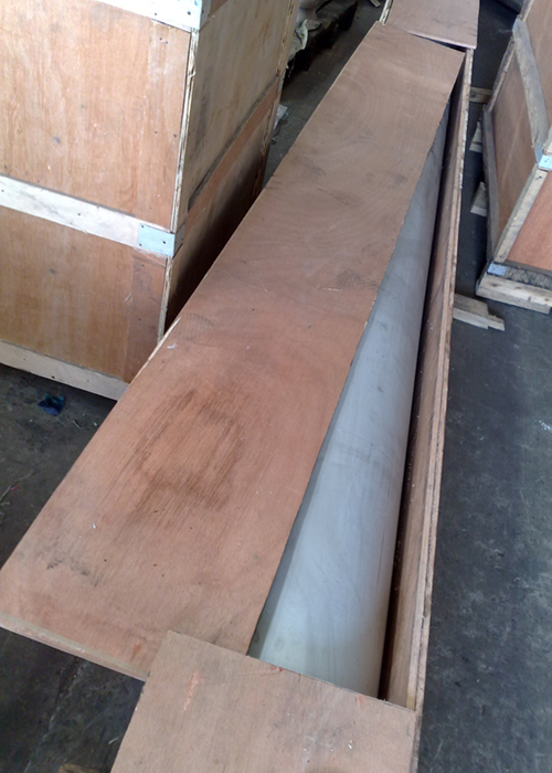 Large Diameter Stainless Steel Pipe with Wooden packing KAYSUNS