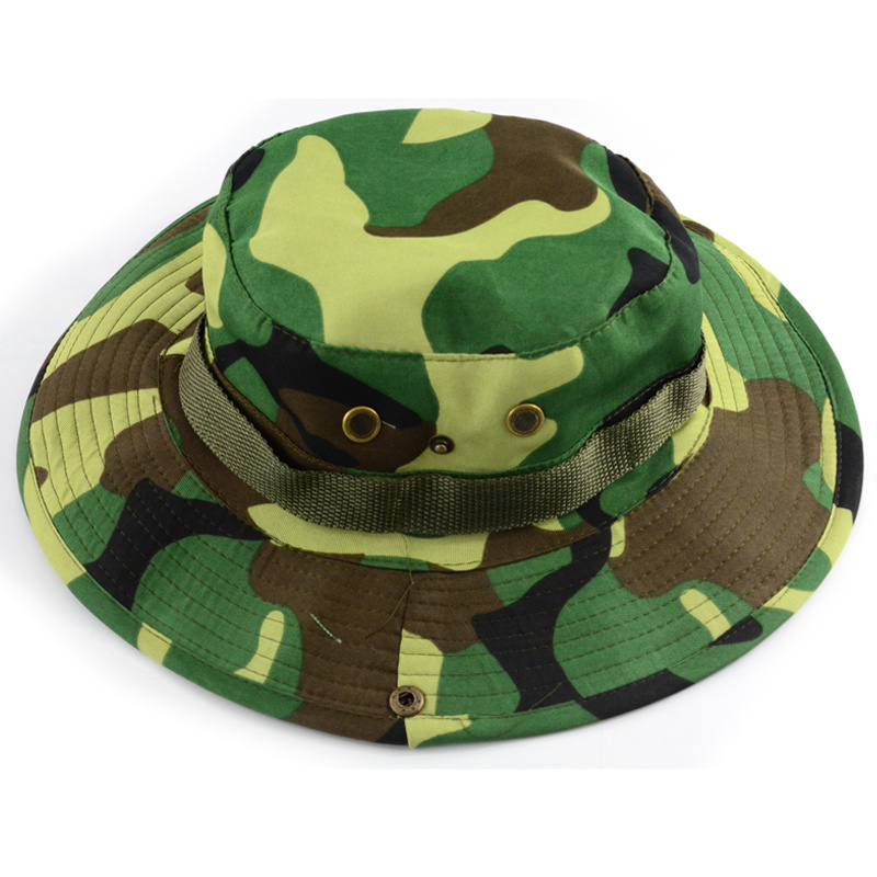Outdoor Camping Fishing Hat Nylon Breathable Boonie Cap