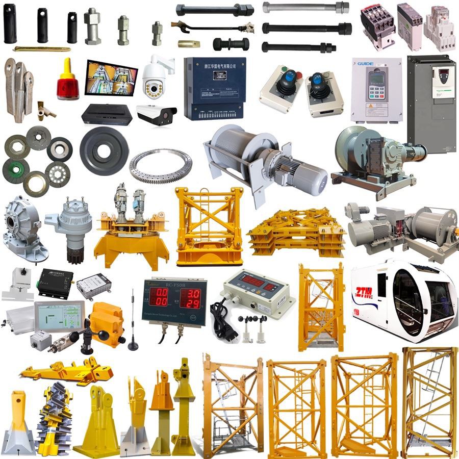 Related tower crane spare parts