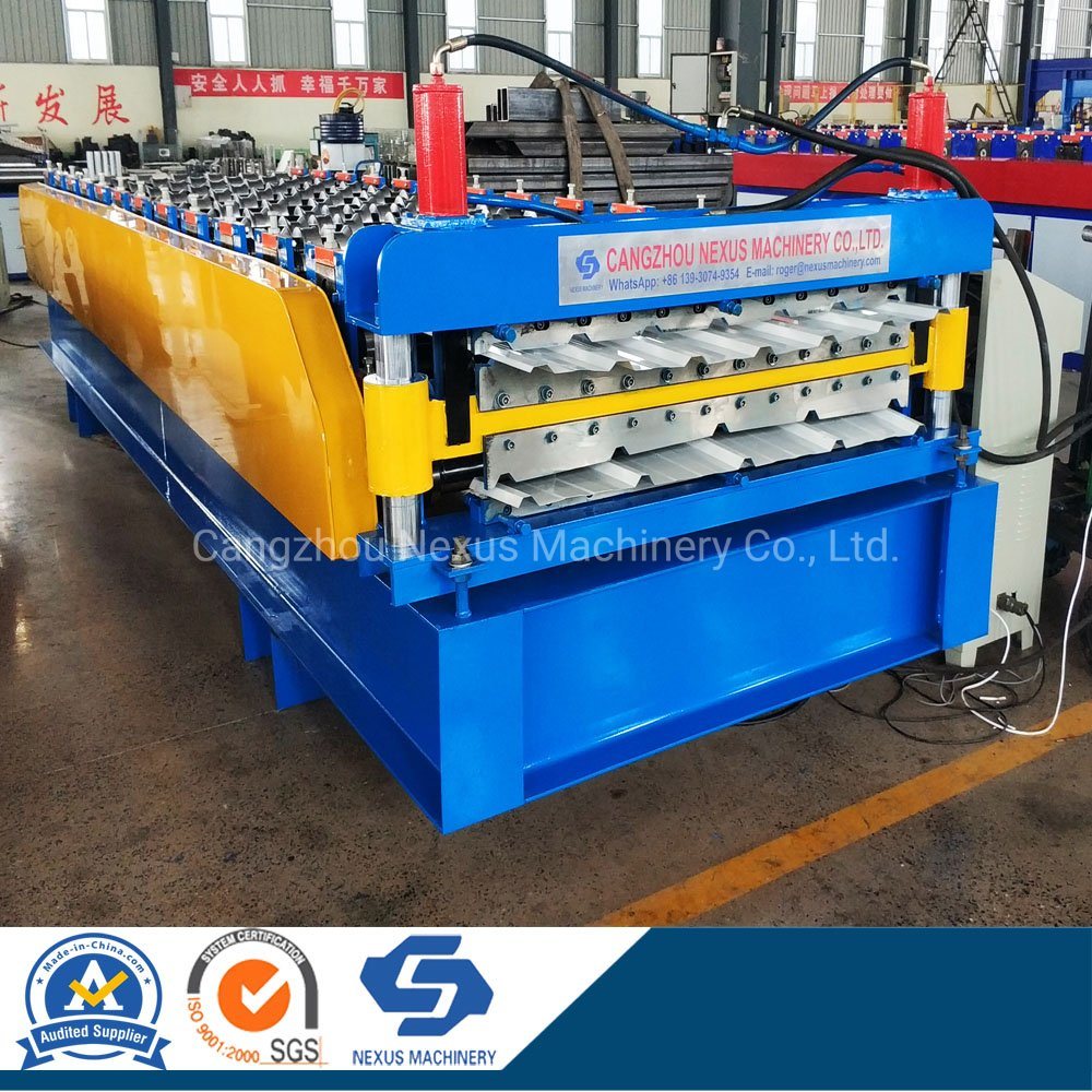 Double Layer Classic and Ibr Metal Roof Sheet Cold Roll Forming Machine