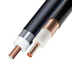 China Corrugated Copper RF Coaxial Cable   RF 5/8 Inches  Feeder Cable For Wireless Communication on sale 