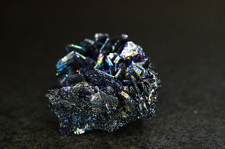 Photograph of a silicon carbide rock