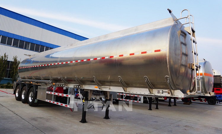 36000ltr and 40000ltr aluminum alloy fuel tanker trailer
