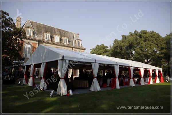 Large Outdoor Backyard Luxury Wedding Tents Decorating
