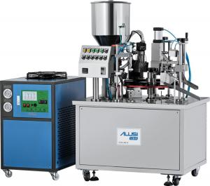 China AILUSI Tube Filling Sealing Machine , PLC control Toothpaste Tube Filler on sale 