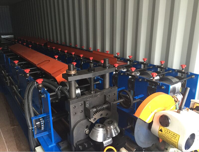 Standing Beam Roof Panel Roll Forming Machine 4 - 8m / min 16 Stations