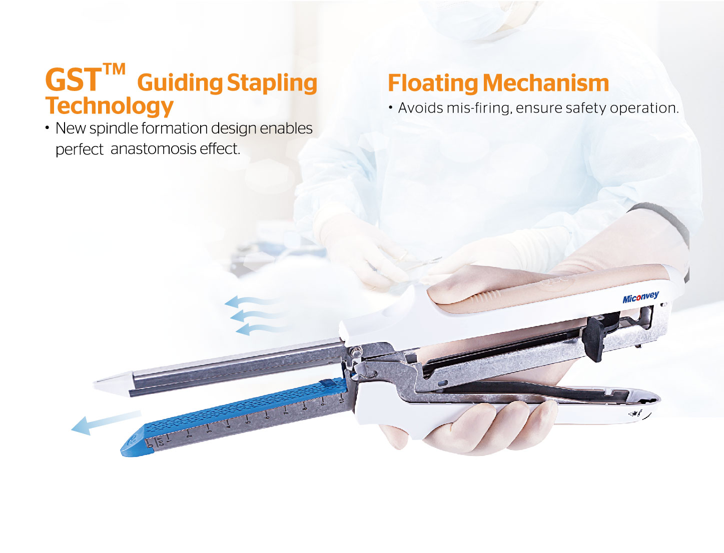 Miconvey Cutter Stapler -Surgical Linear Stapler Cutter