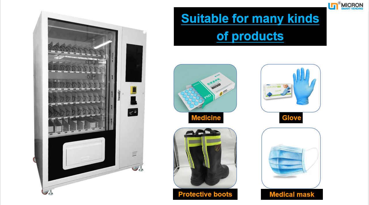 PPE vending machine accept customize personal protective equipment vending machine