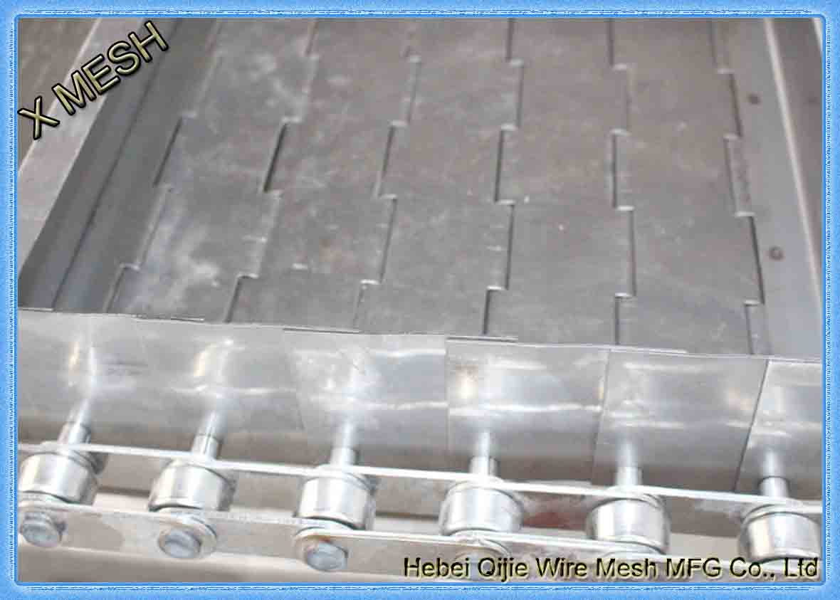 Stainless Steel Chain Plate Metal Conveyor Belt