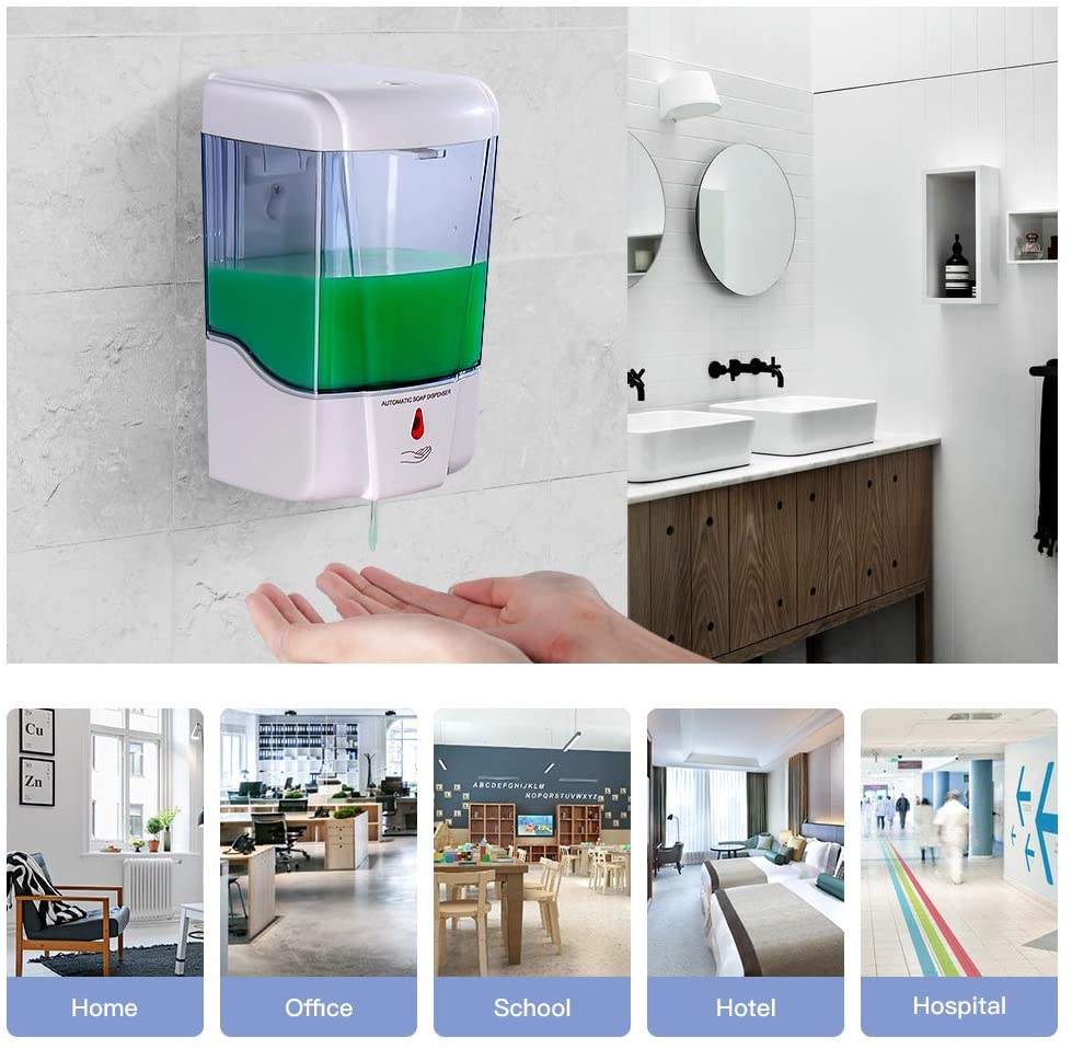 700Ml Touchless Infrared Sensor Hand Sanitizer Liquid Soap Dispenser Bathroom Kitchen Automatic Soap Dispenser