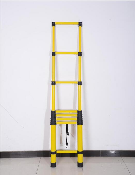 china fiberglass telescopic step ladder electrical