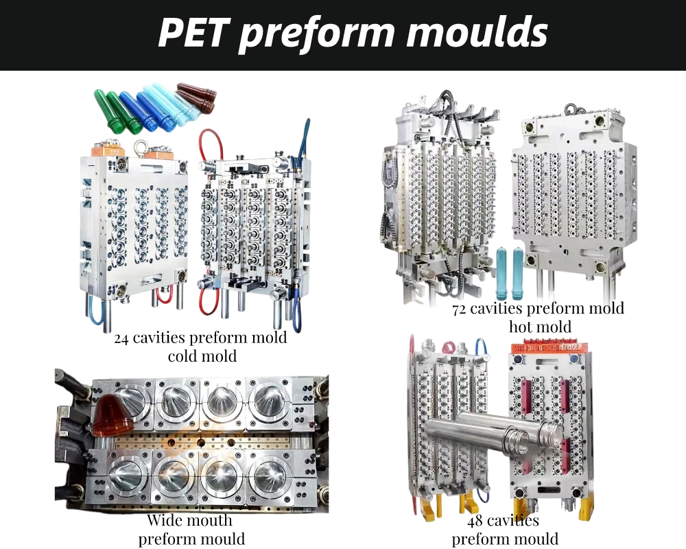 PET Preform Mould | Plastic Injection Molding Preform Mould Plastic Cold/Hot Runner 1