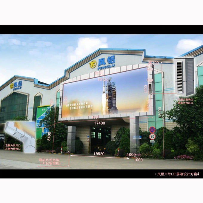 P8 Outdoor RGB Outdoor LED Screens Advertising for Street Lighting Pole