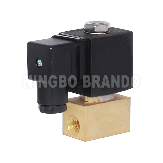 brass high pressure solenoid valve
