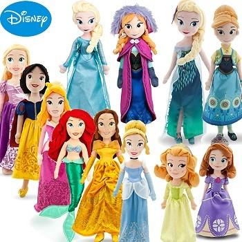 disney plush princess dolls