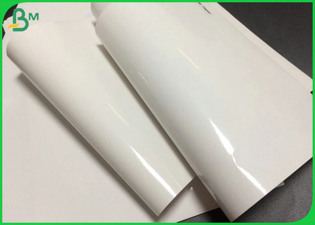 Resistant Freezeable 80gsm 90gsm White Label Paper For Drinking Bottles Label 