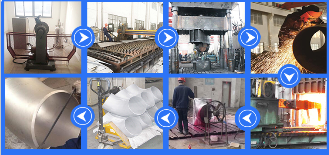 manufacturering of Carbon Steel Reducing Seamless Elbow Astm A234 Wpb 180 Degree Tube Elbow