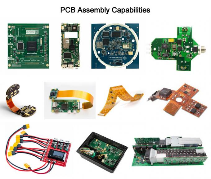 10OZ Copper PCBA PCB SMT Assembly 4mil Rigid Flexible PCB 0