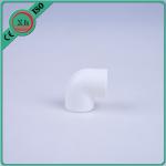Injection Moulding PPR Elbow Pipe Fitting 90 Degree White Color Recycled