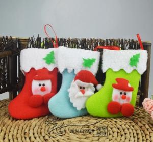 China Christmas Tree Decoration Glove & Sock Shape promotion gift on sale 
