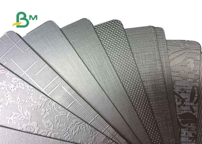 Laminated metalized paper board
