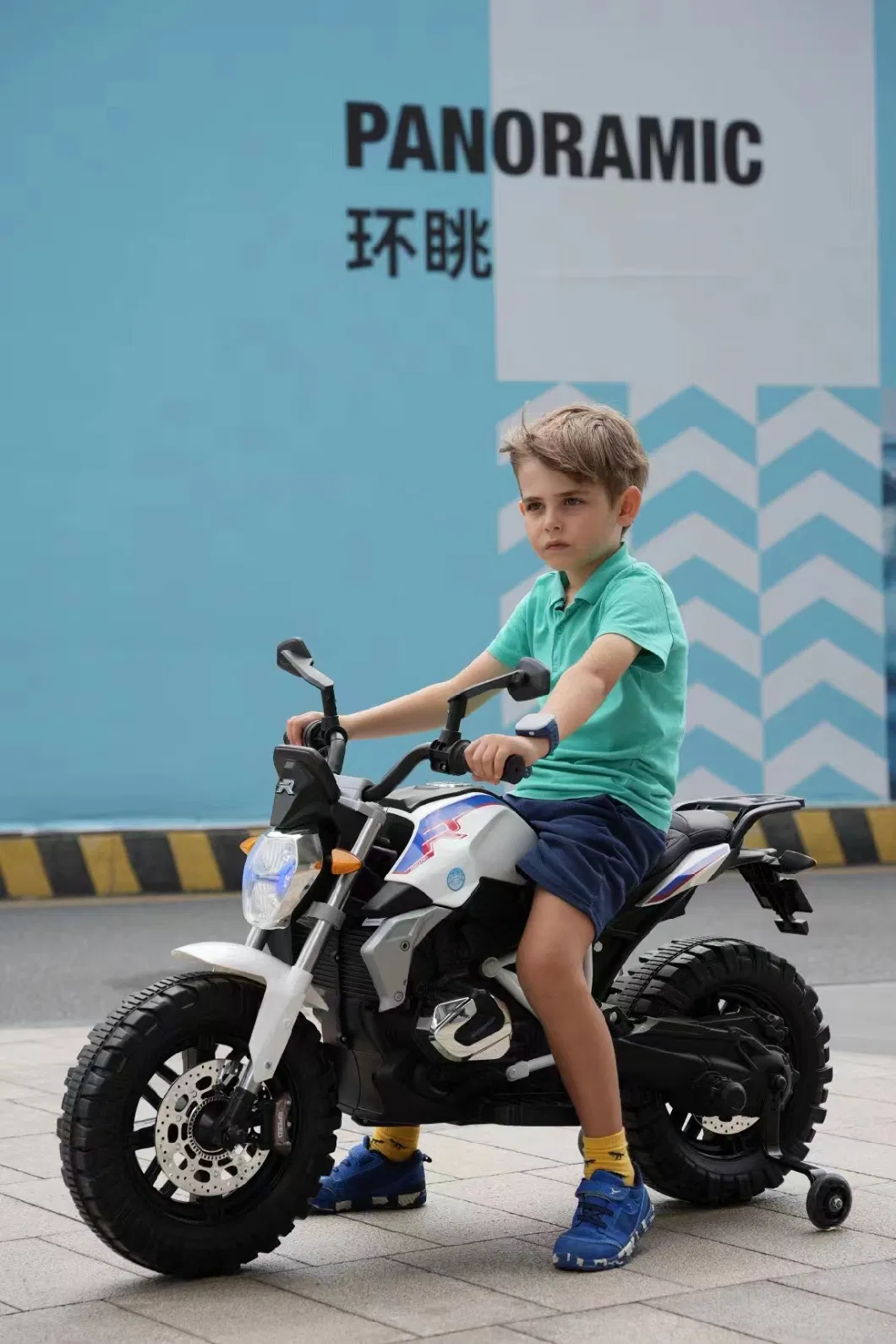 Ride on Toy W/Wireless Control Working Kids Motorcycle Double Drive Car