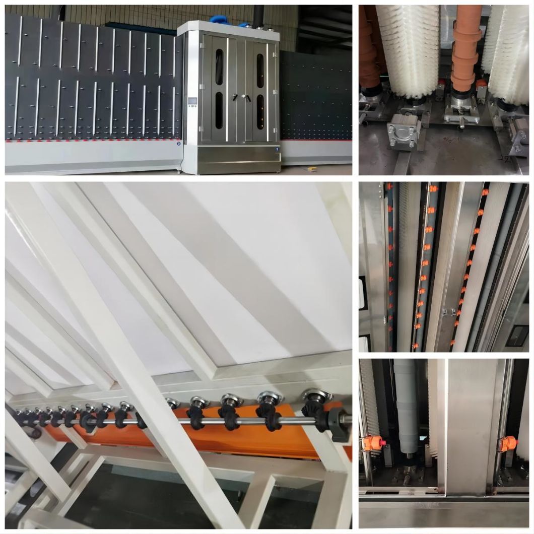 Fully Automatic Vertical 2500mm Glass Washing and Drying Machine