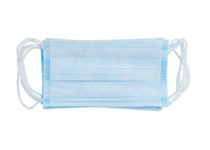 China PPE Supplies Disposable Medical 3 Ply Non Woven Face Mask With Filter Ce Certified on sale 