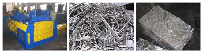 Aluminum Cans Metal Baler