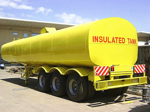 Insulated tanker trailer