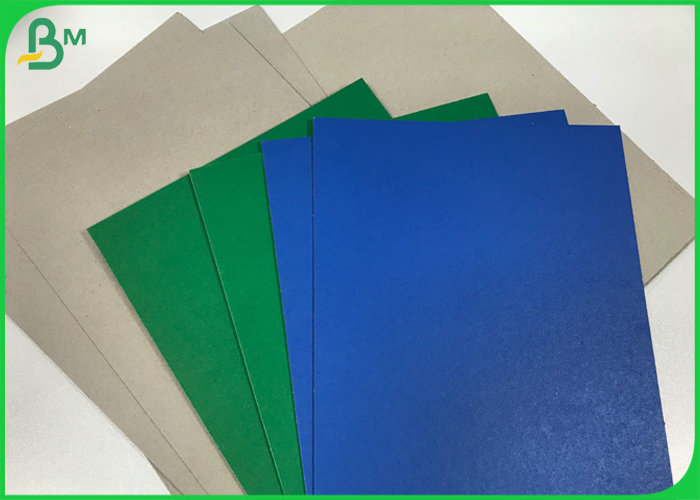 Blue / Green / Red Cardboard 1.2mm 1.4mm 2mm Lacquered Finish Solid Paperboard 