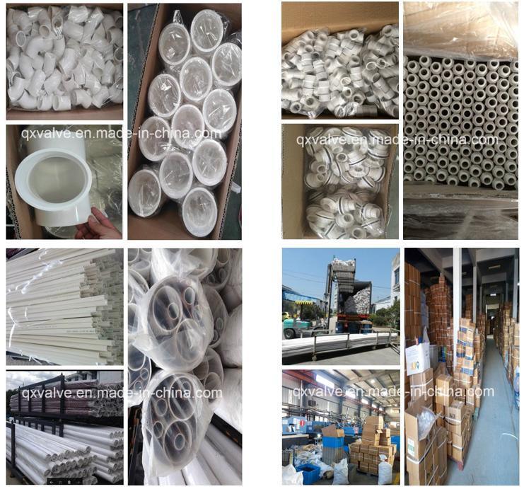 Durable Price Affordable Factory Wholesale Plastic PVC UPVC Pipe Fittings 90 Deg Elbow ASTM Standard Sch80/Sch40 PVC Pipe Fittings
