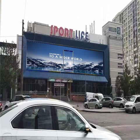 outdoor led mesh display