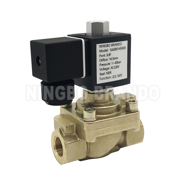 Normally Open High Pressure Solenoid Valve 4 MPa