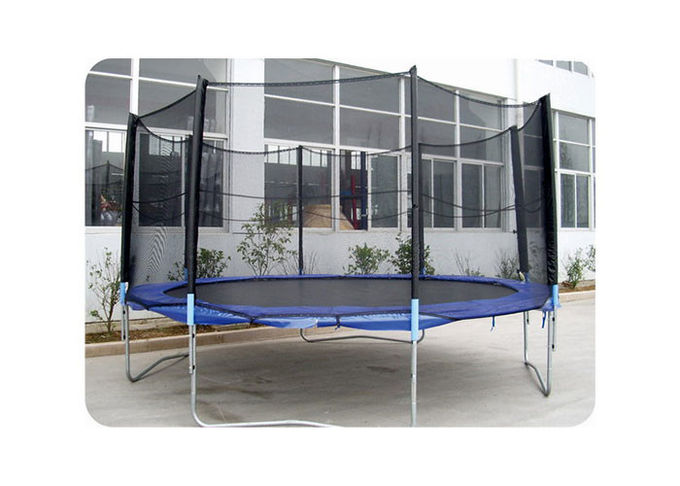 Trampoline set for fitness play