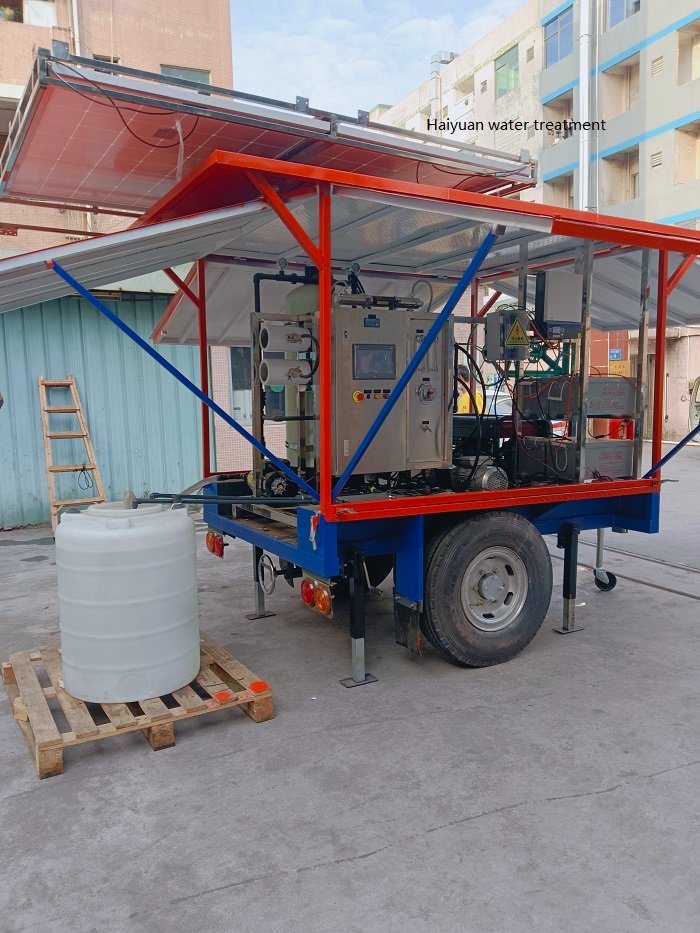 Water Purification Trailer Mobile Water Purification Plant Mobile Water Purification Systems