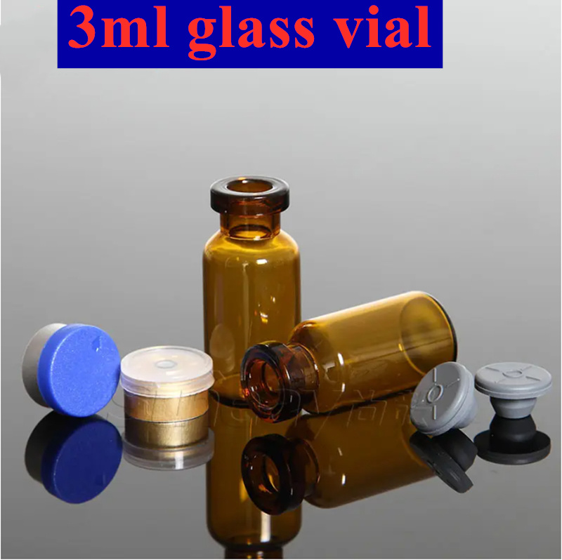 Wholesale Cheap 5ml 7ml 20ml Clear Amber Sterile Injection Molded Glass Vials for Serum Use