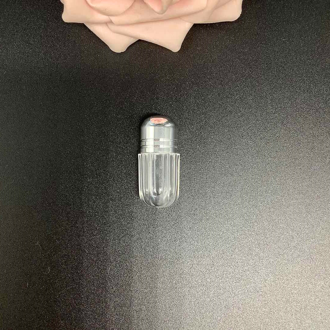 wholesale Empty plastic capsule bottle for capsules with aluminum cap